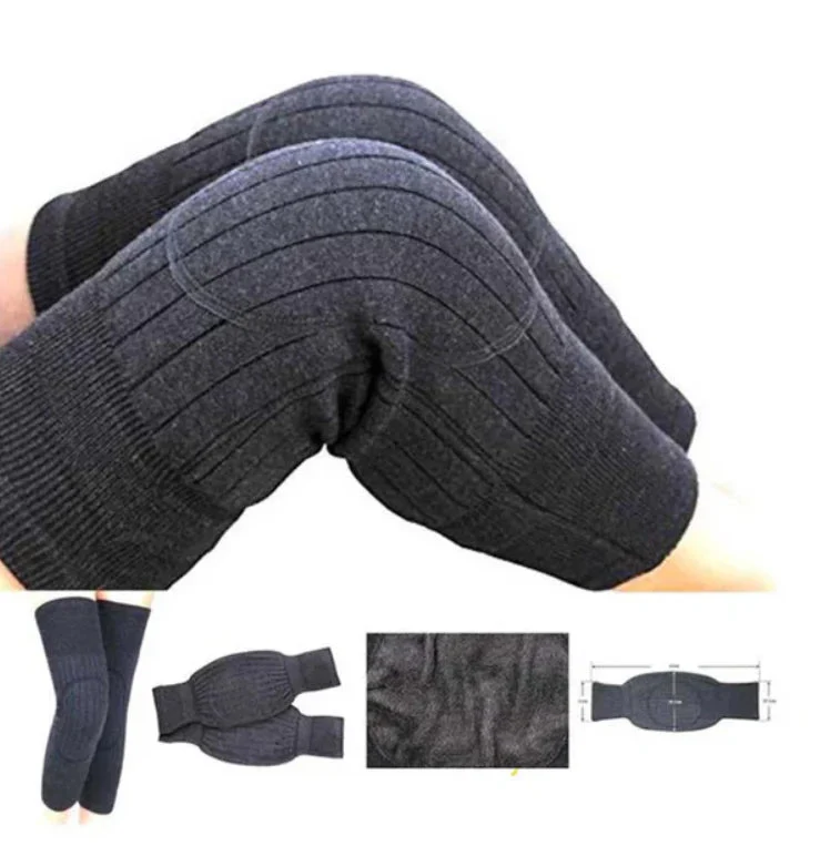 2pcs Thick Warm Wool Kneepad for Women Men Old People - Image 5