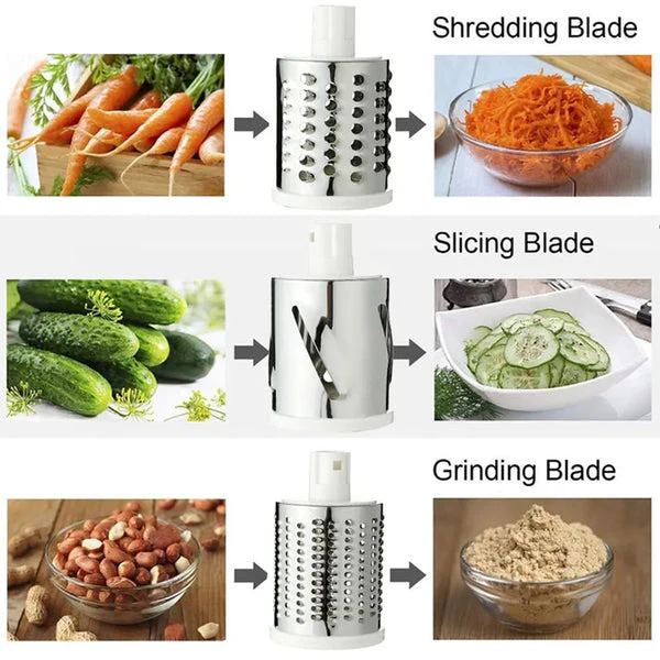 3-in-1 Veggie Prep Master: Slice, Shred, Cut with Ease - Image 3