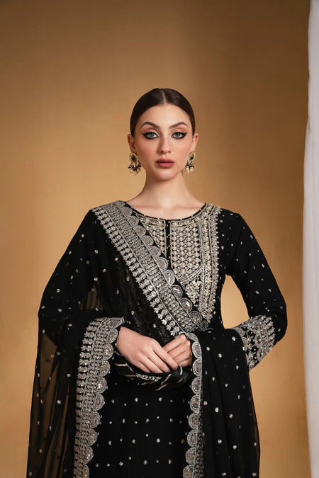 AJCC-03 CHANDANI LUXERY CHIFFON COLLECTION ( UNSTITICH ) - Image 4
