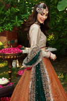Ayesha Imran Bridal Maxi RUEDAD E SAHR-A Ravishing Blush long Frock AI-099 - Image 7