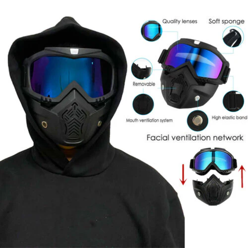 Biker's Riding Helmet Mask (Ultimate Face Protection) - Image 3