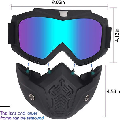 Biker's Riding Helmet Mask (Ultimate Face Protection) - Image 5