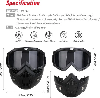 Biker's Riding Helmet Mask (Ultimate Face Protection) - Image 6