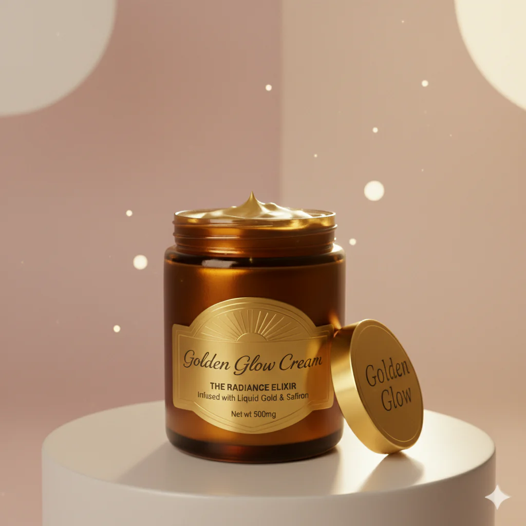 Golden Gloow Beauty Cream ( Half-KG ) Jar - Image 3