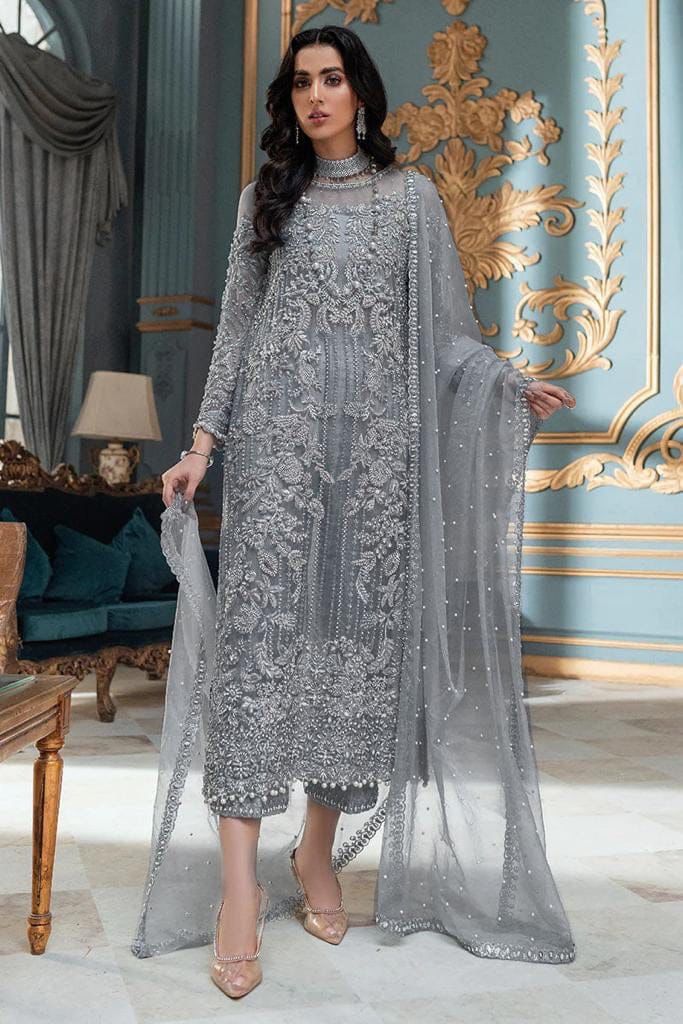 LAAM Full NET Embroidered Cutwork /  LM-092 - Image 3