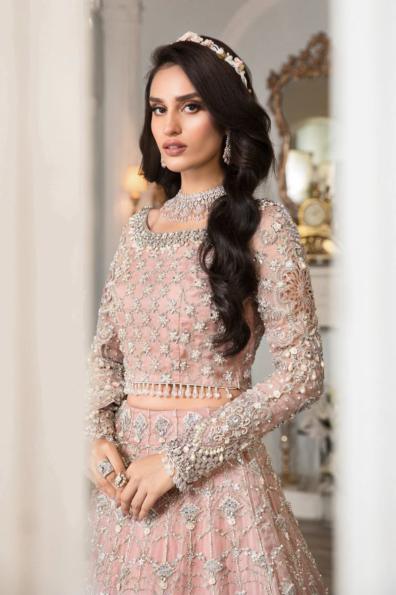 Zoryana Maxi / Full EMB Net Sequence & Handwork (Unstitch) M.B-03 - Image 4