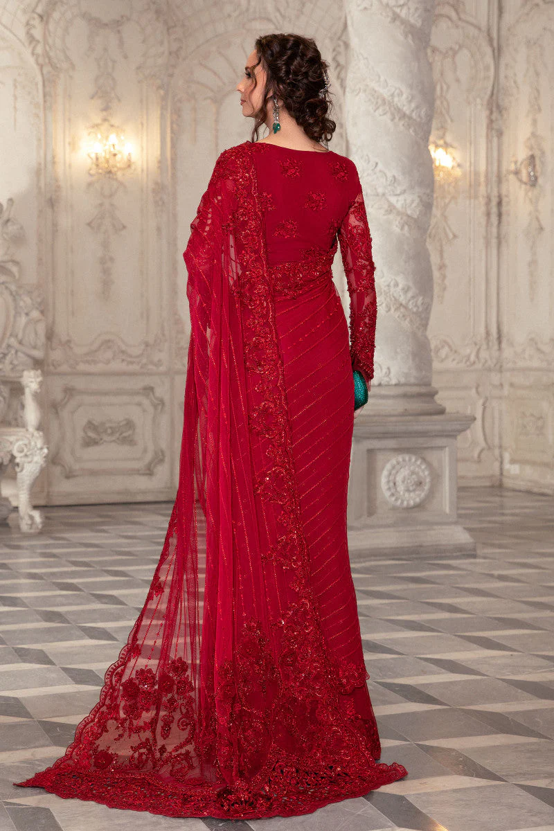 Luxucy Heavy Net Saree Collection -Unstitched (MB-SC02) - Image 4