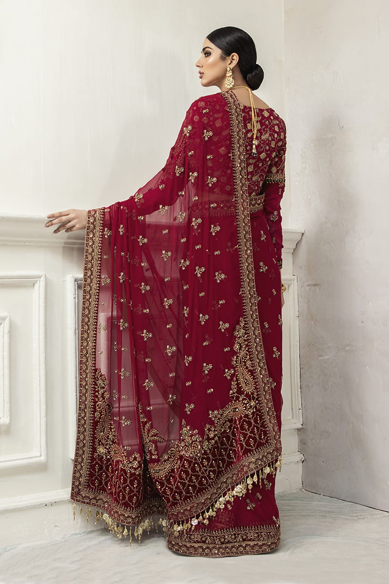 Luxucy Heavy Net Saree Collection -Unstitched (MB-SC05) - Image 5