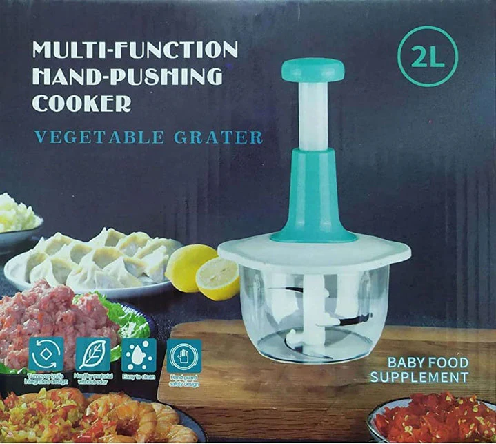 Multi-Function Hand Pushing Cooker Chopper - Image 3