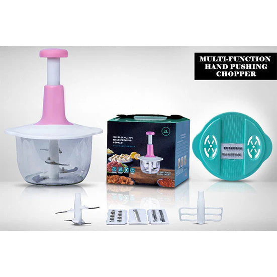 Multi-Function Hand Pushing Cooker Chopper - Image 4