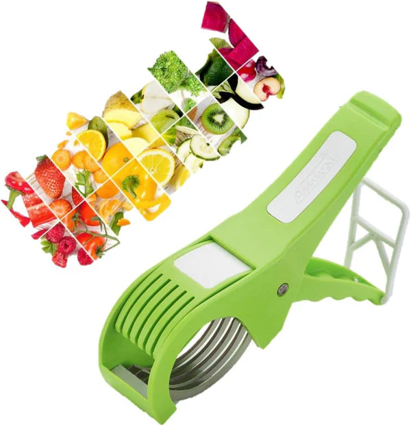 MULTI VEGETABLE CUTTER 5 BLADE VEGETABLE & FRUITS CUTTER & SLICER - Image 2