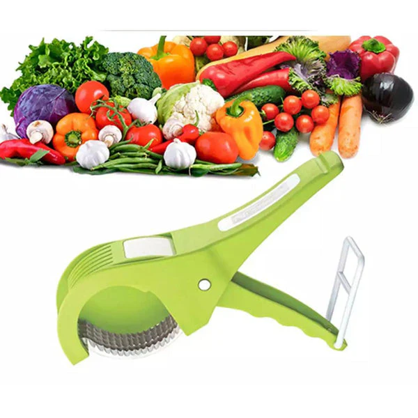 MULTI VEGETABLE CUTTER 5 BLADE VEGETABLE & FRUITS CUTTER & SLICER - Image 3