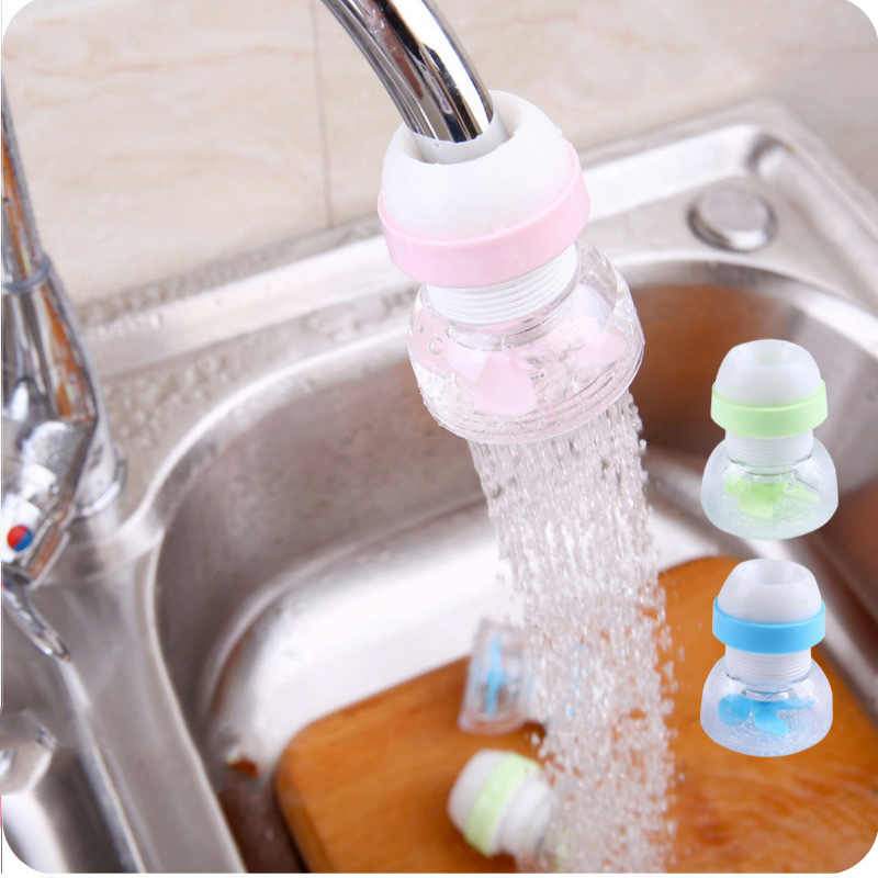 (PACK OF 3)New Fan Faucet With Clip 360 Adjustable Flexible Kitchen Faucet Tap Water Filter - Image 2