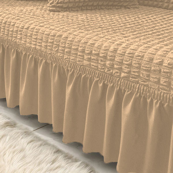 Persian Bubble Sofa Cover - Beige - Image 2