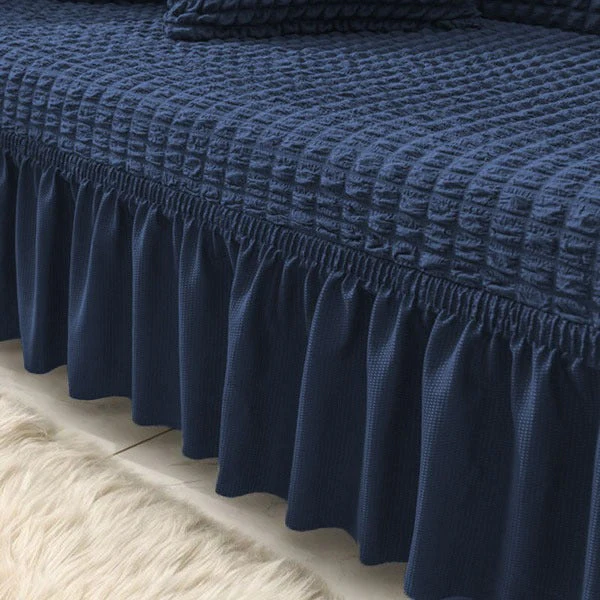 Persian Bubble Sofa Cover - Blue - Image 4