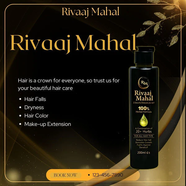 Rivaaj Mahal Hair Oil - Image 6