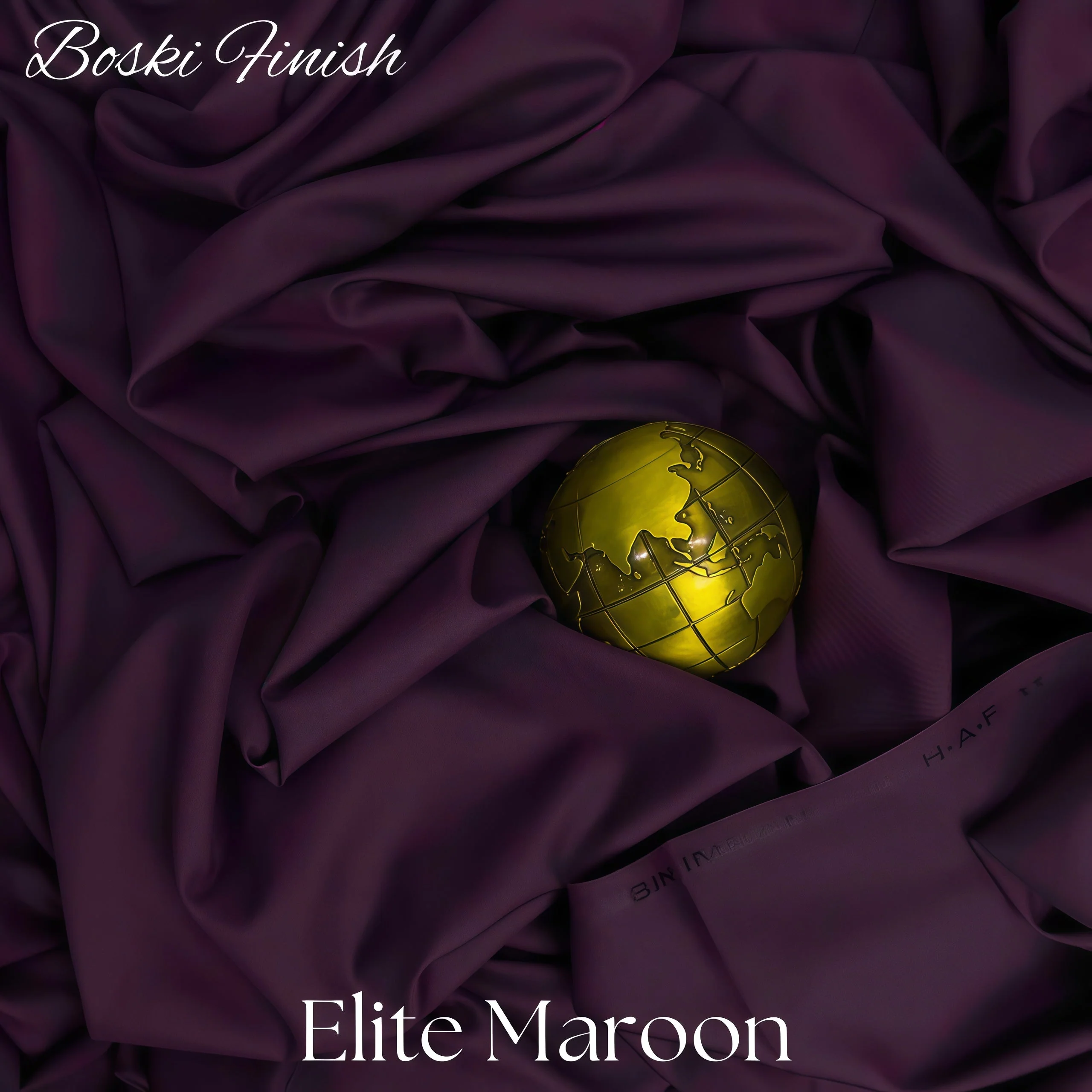 BOSKI | Wash & Wear | PREMIUM FABRIC  -  ELITE MEHROON