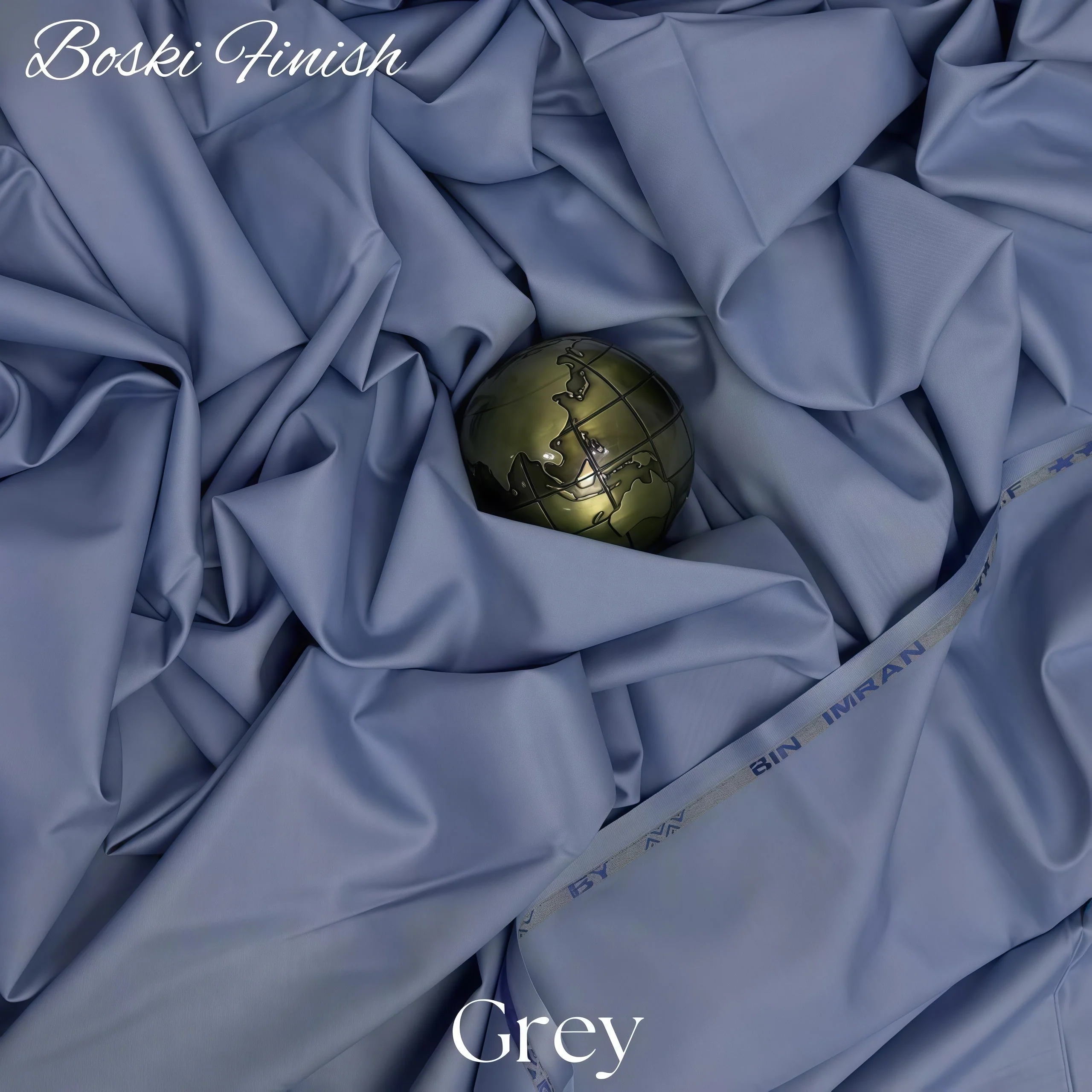 BOSKI | Wash & Wear | PREMIUM FABRIC  -  GRAY