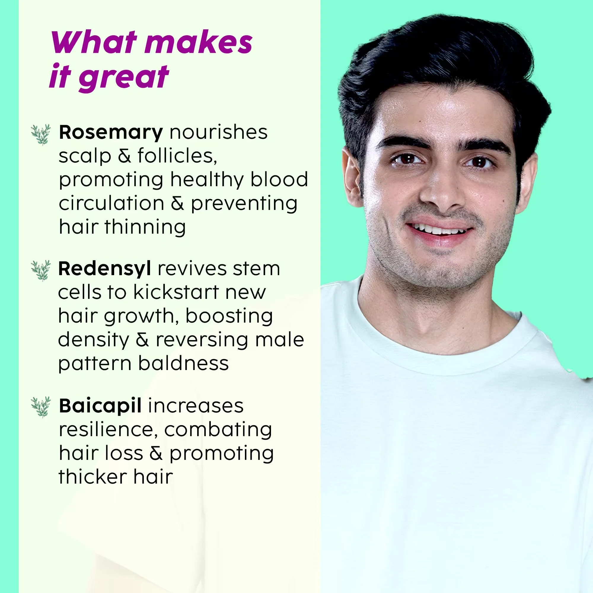 Rosemary Advanced Hair Growth Serum for Pattern Baldness | Promotes New Hair Growth - Image 5
