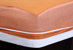 Terry Waterproof Mattress Cover - Copper - Image 3