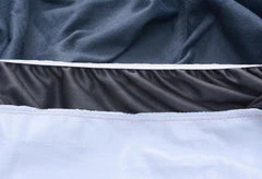 Terry Waterproof Mattress Cover - Grey - Image 4