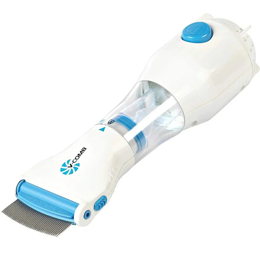 V-Comb Anti Lice Machine – Electric Lice & Nit Removal Comb with Filter - Image 5